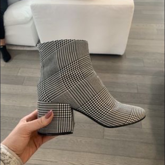 Maison Margiela Checked ankle boots - Picture 4 of 5